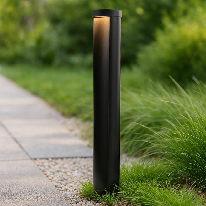 Lampada da esterno nera moderna, Moreno, 6W, 3000K LED, IP54