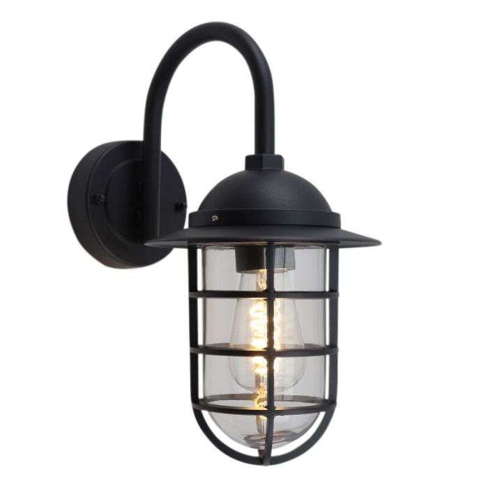 Lampada da esterno nera classica, Havana, IP54