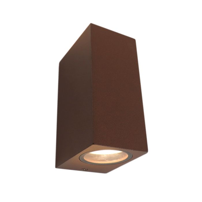 Lampada da esterno color ruggine moderna, Corella, IP44