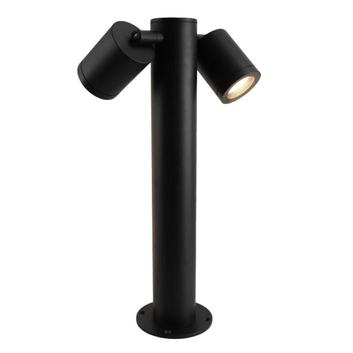 Lampada da esterno nera moderna, Clevor, IP44