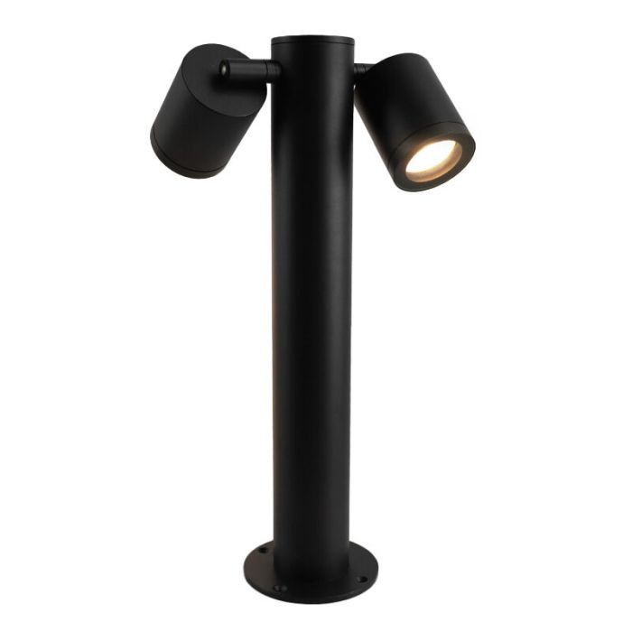Lampada da esterno nera moderna, Clevor, IP44