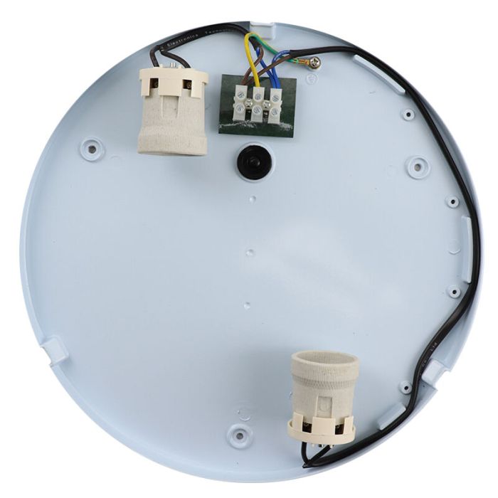 Lampada da esterno nera in plastica, James, IP44