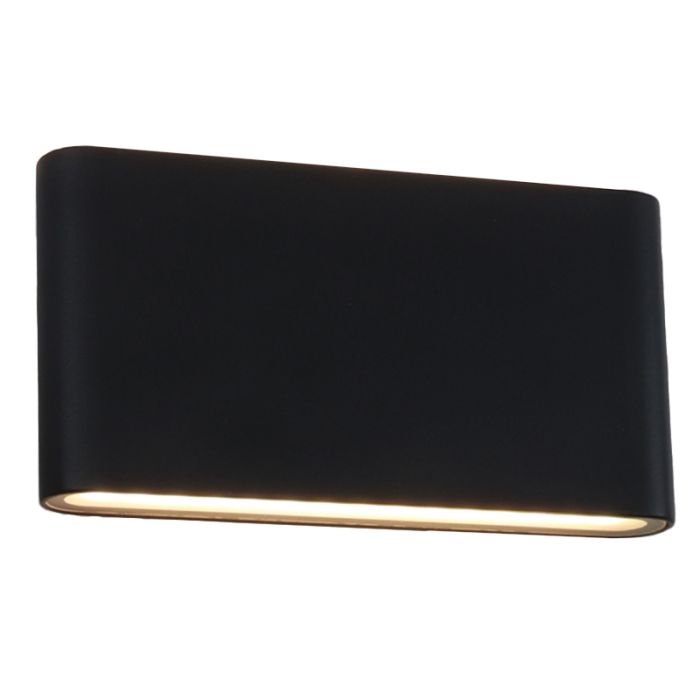 Lampada da esterno nera moderna, Cailey, 10W, 3000K LED, IP54