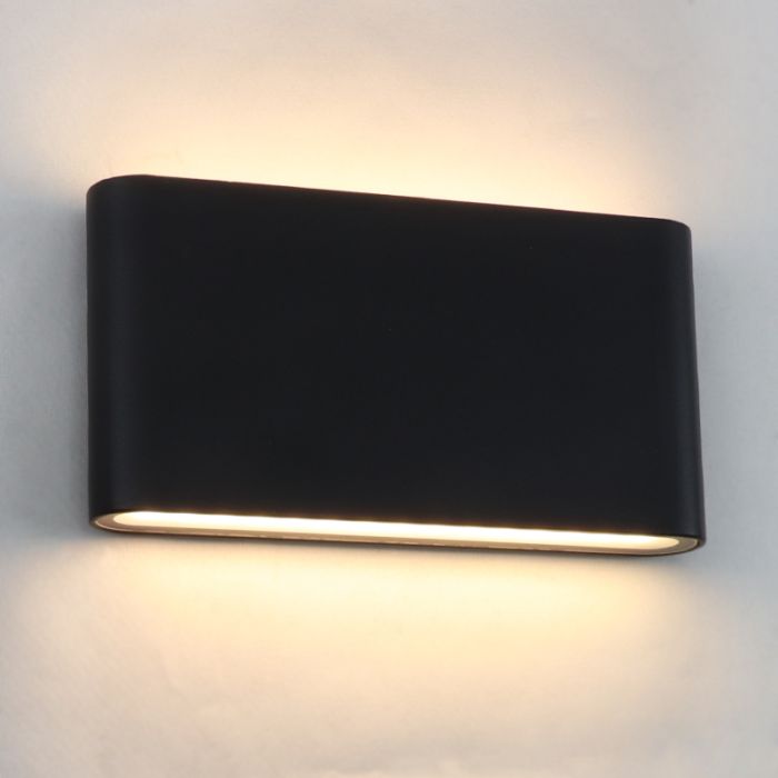 Lampada da esterno nera moderna, Cailey, 10W, 3000K LED, IP54