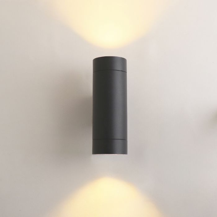 Lampada da esterno antracite moderna, Marcos, IP44