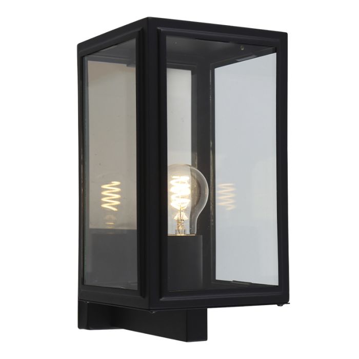 Lampada da esterno nera moderna, Sidney, IP44