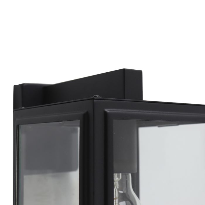 Lampada da esterno nera moderna, Sidney, IP44
