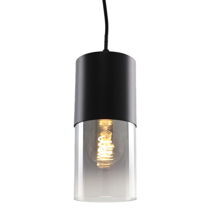 Lampada a sospensione nera moderna, Huy