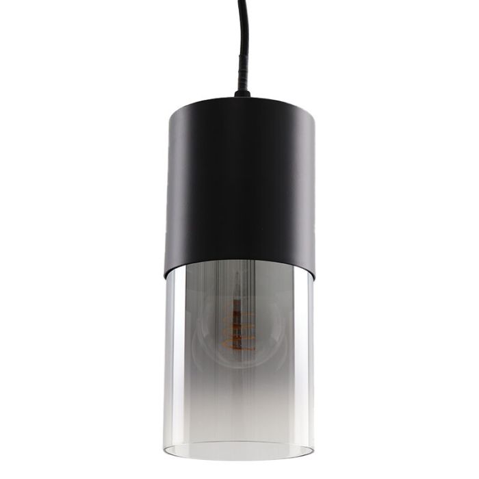 Lampada a sospensione nera moderna, Huy