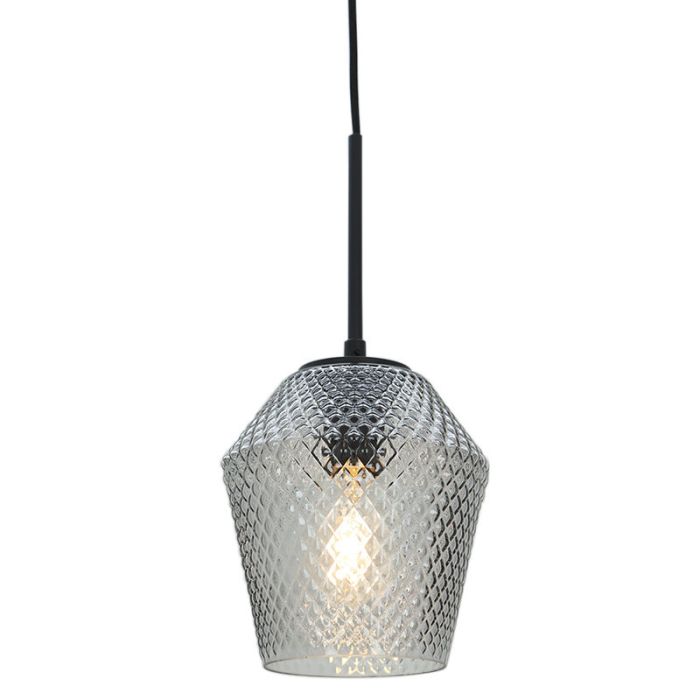 Lampada a sospensione trasparente moderna, Nanko