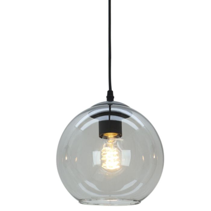 Lampada a sospensione grigia design, Giada