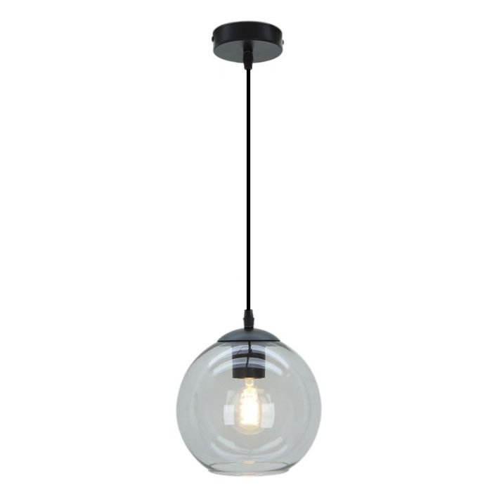 Lampada a sospensione grigia design, Giada