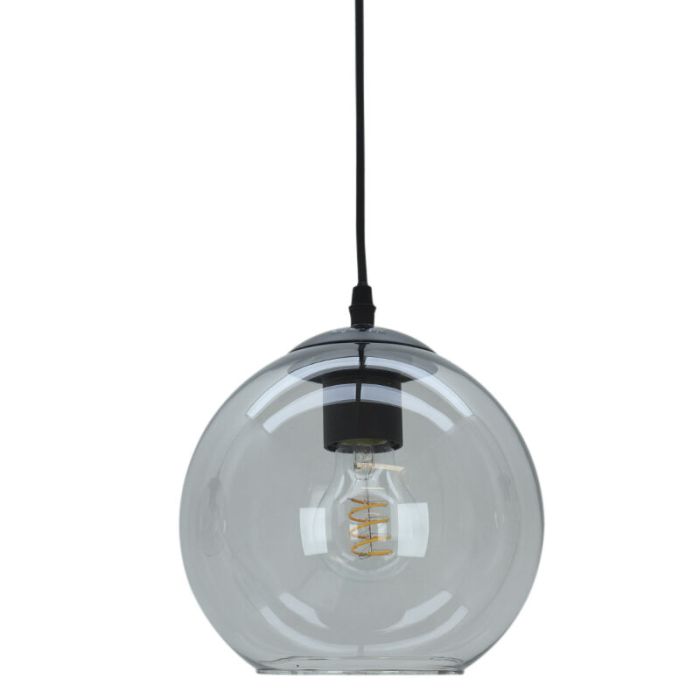 Lampada a sospensione grigia design, Giada
