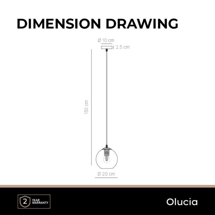 Lampada a sospensione grigia design, Giada
