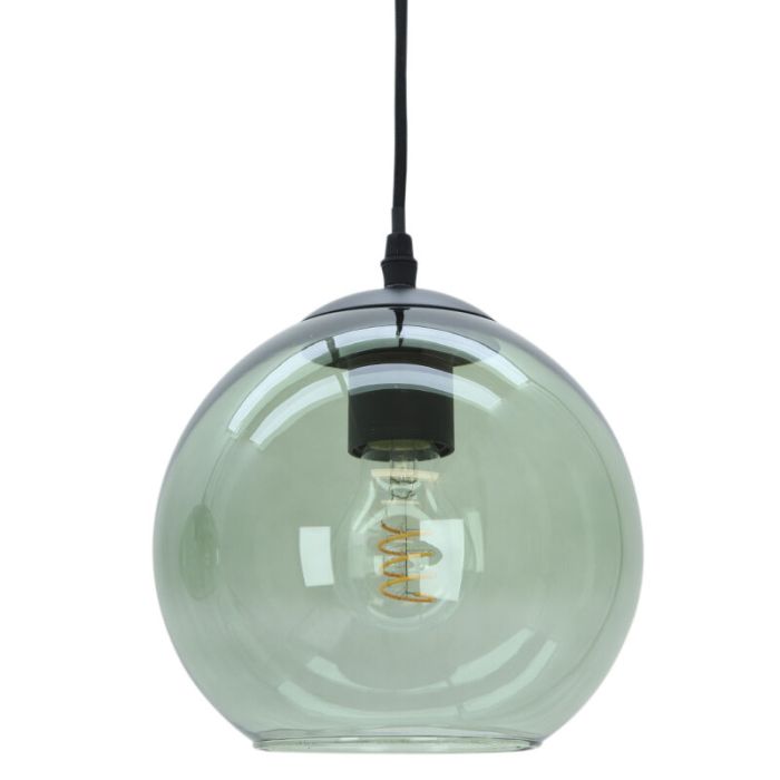 Lampada a sospensione verde design, Giada