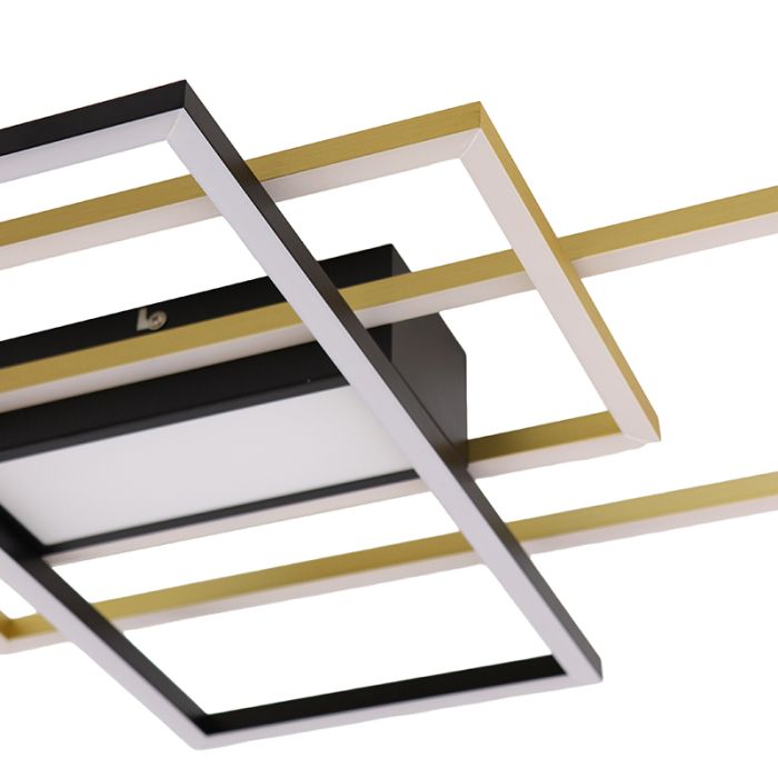 Lampada da soffitto in ottone moderna, Alessandro