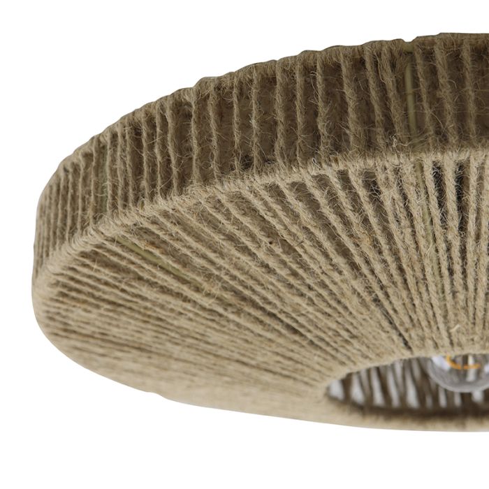 Lampada da soffitto marrone rustica, Sanny