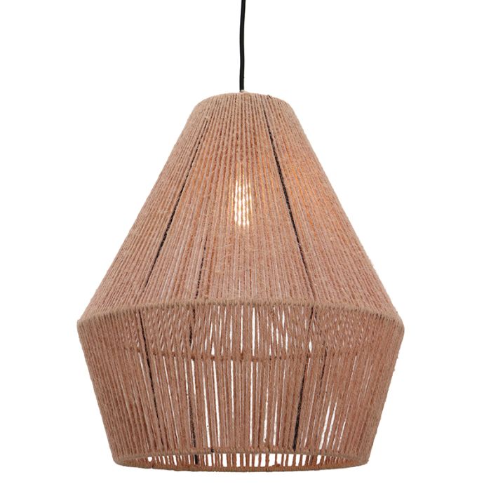 Lampada a sospensione rosa rustica, Holly