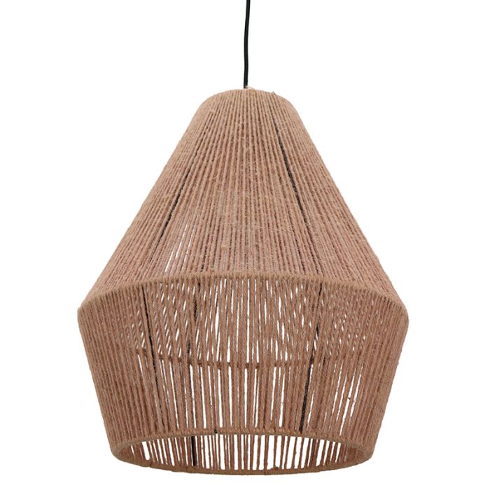 Lampada a sospensione rosa rustica, Holly