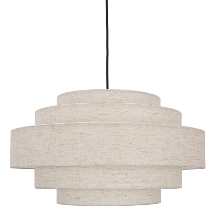 Lampada a sospensione beige moderna, Timmy