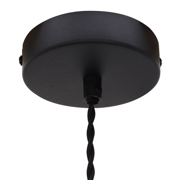 Lampada a sospensione marrone rustica, Annelot