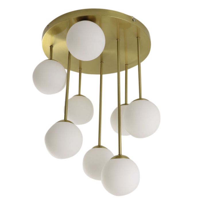 Lampada da soffitto in ottone design, Stacy