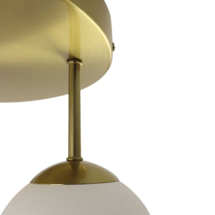 Lampada da soffitto in ottone design, Stacy