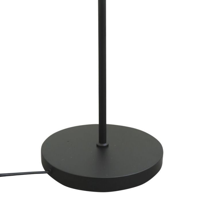 Lampada da terra grigia design, Stacy, con interruttore
