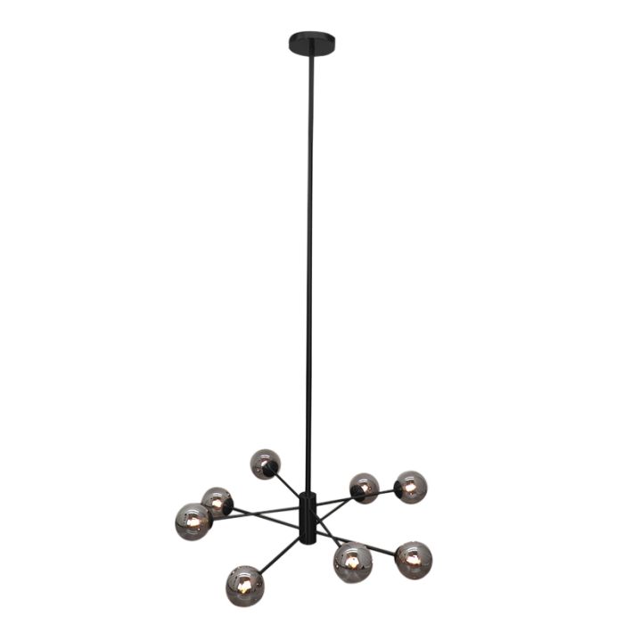 Lampada a sospensione grigia design, Kaily