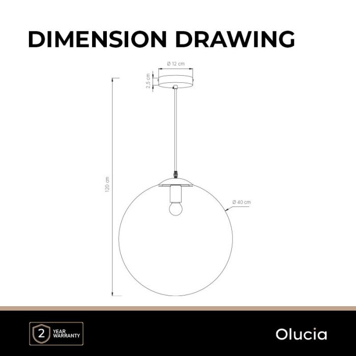 Lampada a sospensione nera design, Dolf