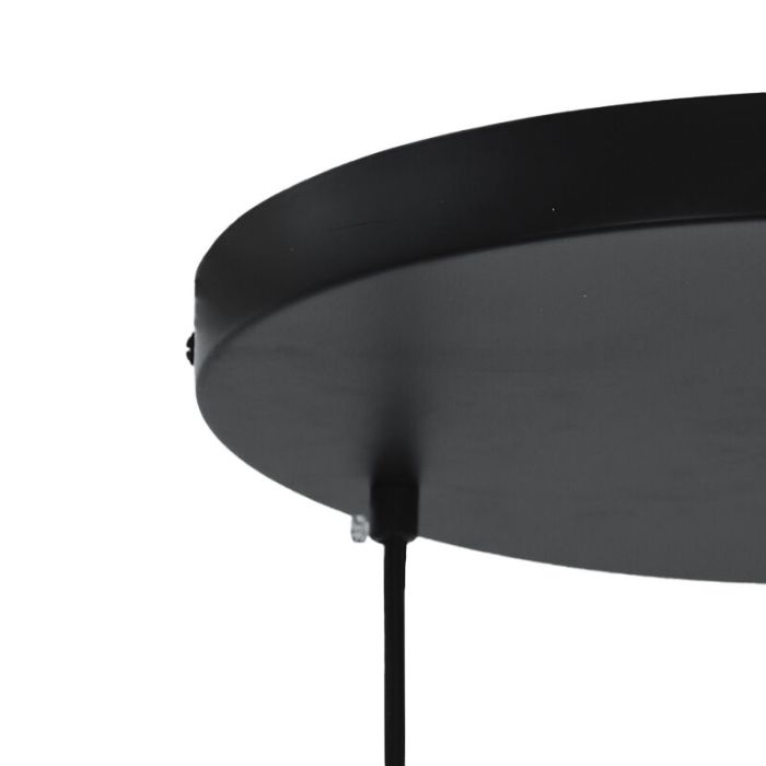 Lampada a sospensione ambrata moderna, Caia