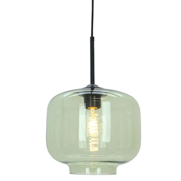 Lampada a sospensione verde retrò, Anniek