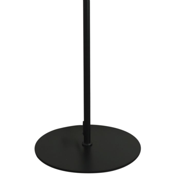 Lampada da terra grigia design, Remo, con interruttore