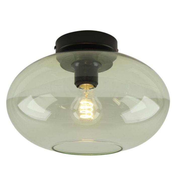Lampada da soffitto verde design, Luca