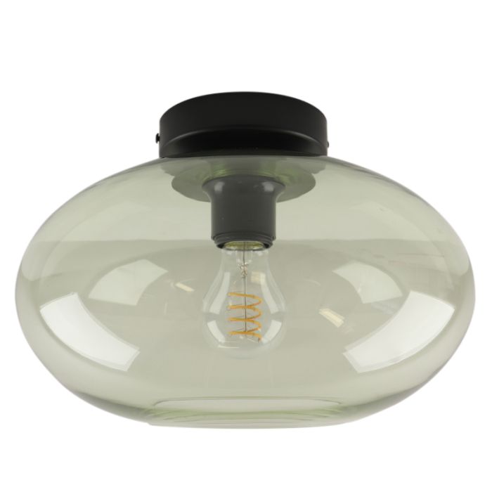 Lampada da soffitto verde design, Luca