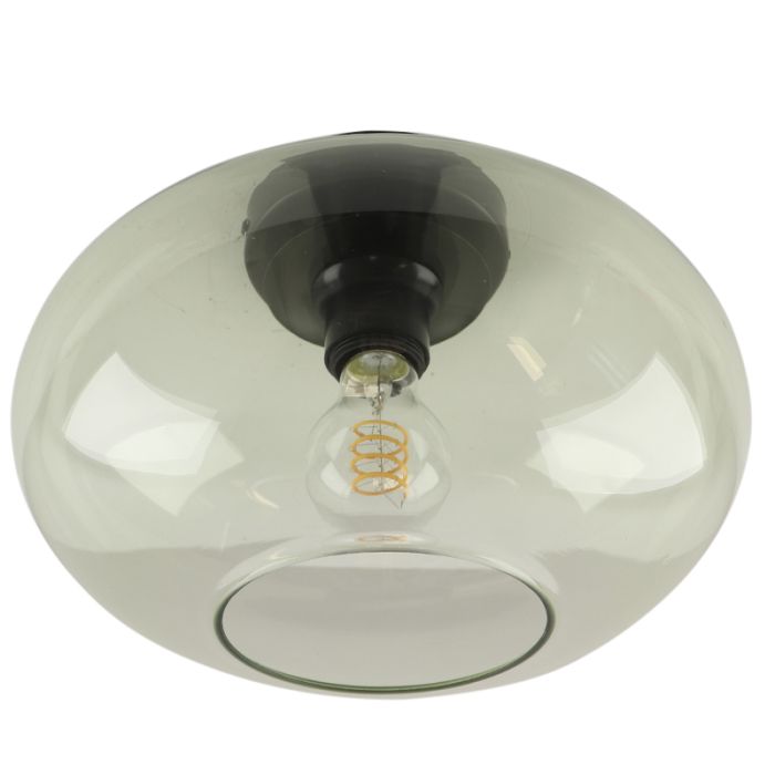 Lampada da soffitto verde design, Luca