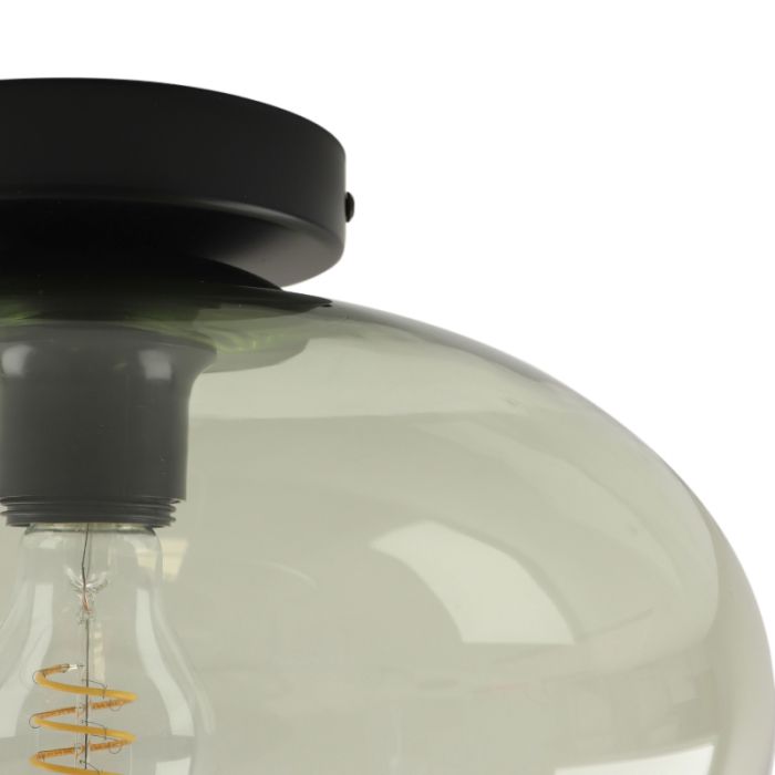 Lampada da soffitto verde design, Luca