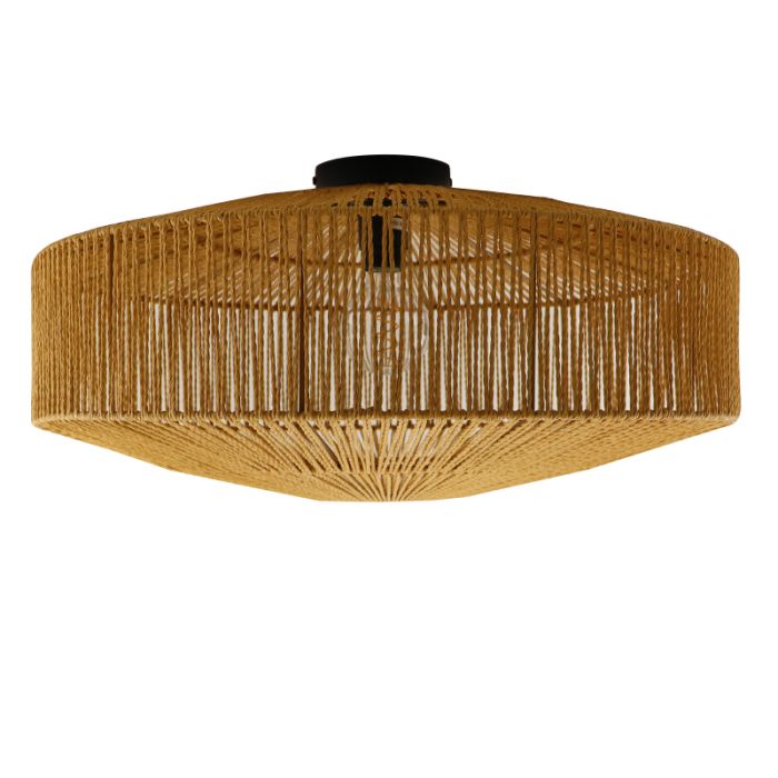 Lampada da soffitto marrone rustica, Pippa