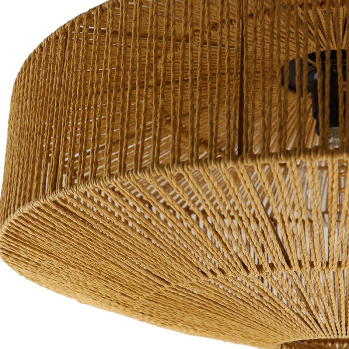 Lampada da soffitto marrone rustica, Pippa