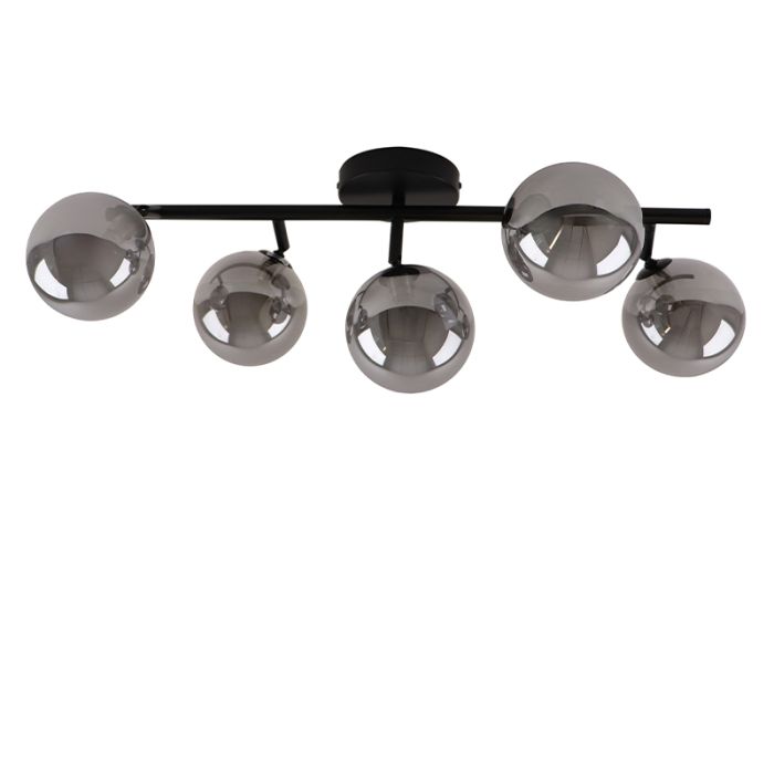 Lampada da soffitto grigia design, Remo
