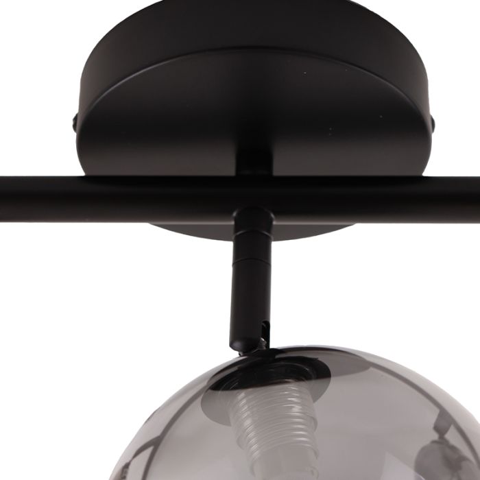 Lampada da soffitto grigia design, Remo