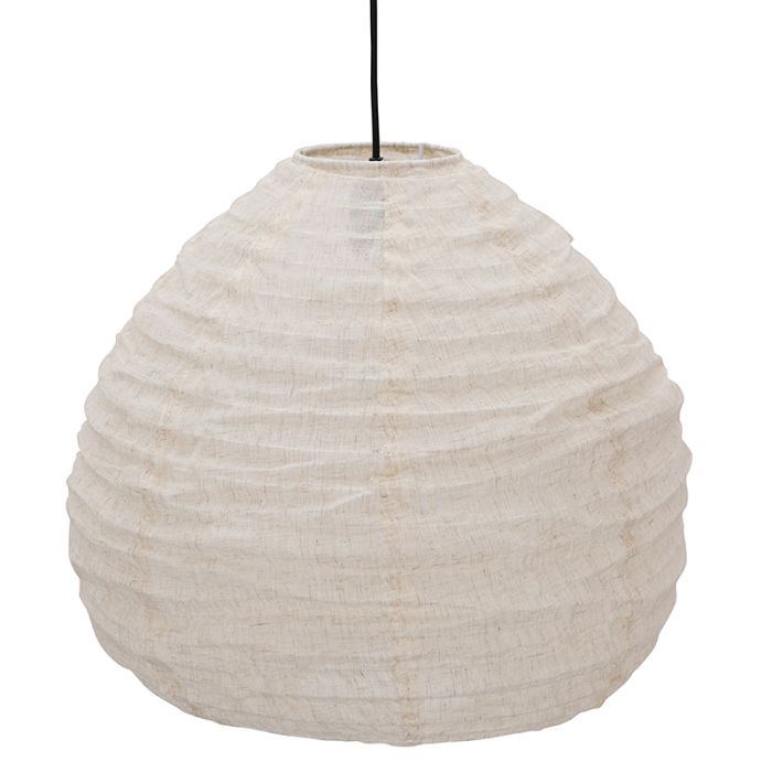 Lampada a sospensione beige rustica, Leila
