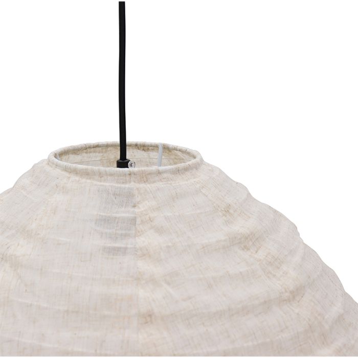 Lampada a sospensione beige rustica, Leila