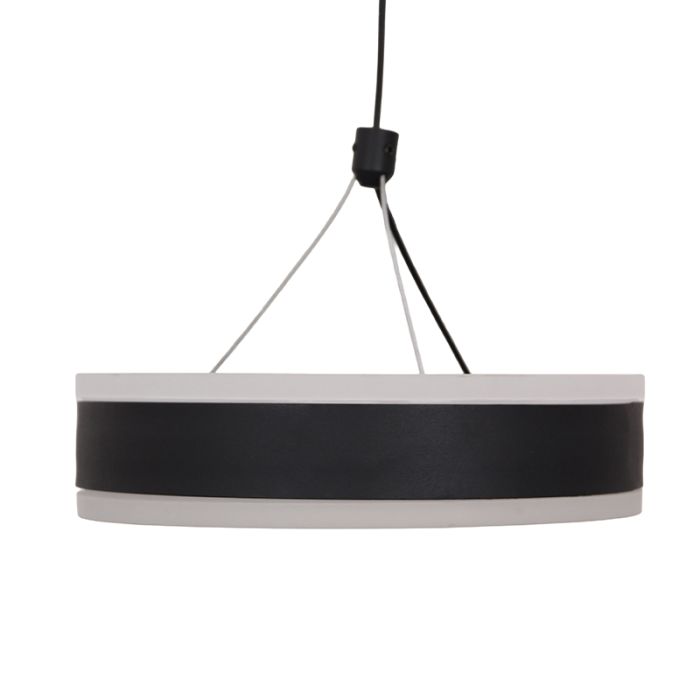 Lampada a sospensione nera design, Lava, 56W, 3000K LED