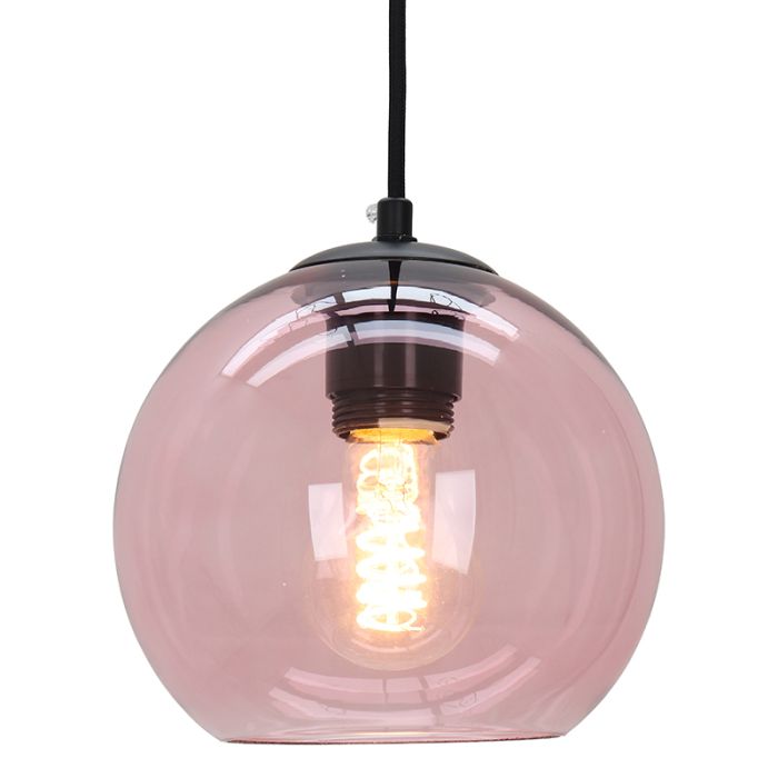 Lampada a sospensione rosa moderna, Caia