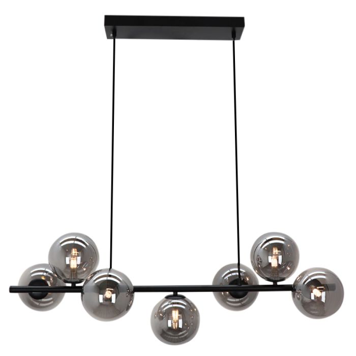 Lampada a sospensione grigia design, Remo