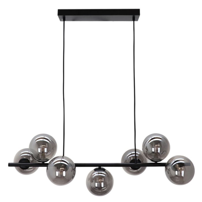 Lampada a sospensione grigia design, Remo