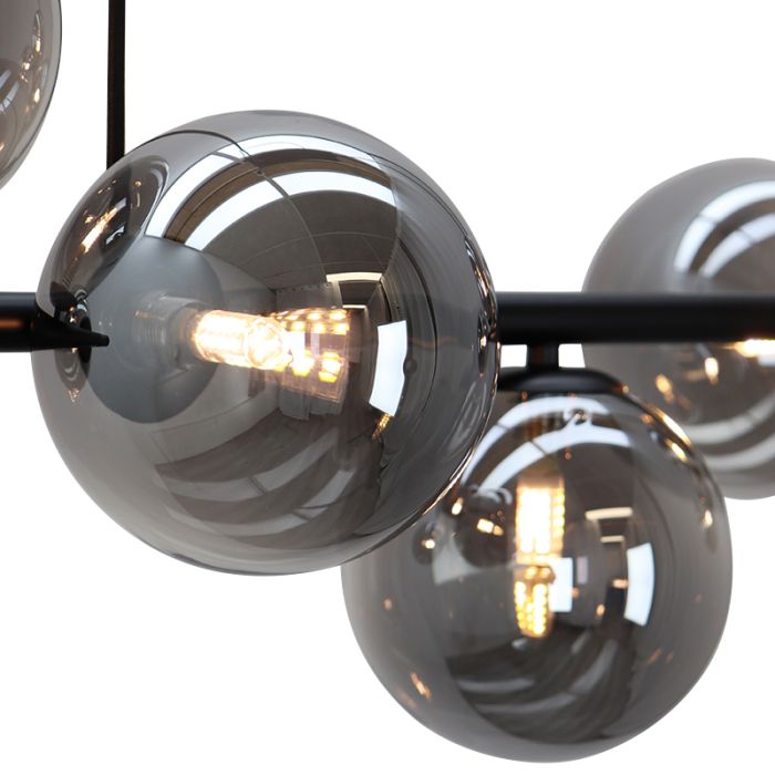 Lampada a sospensione grigia design, Remo