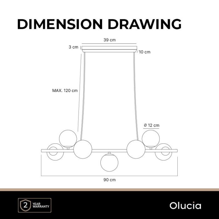 Lampada a sospensione ambrata design, Remo