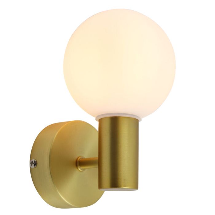 Applique per bagno dorata moderna, Amer, IP44